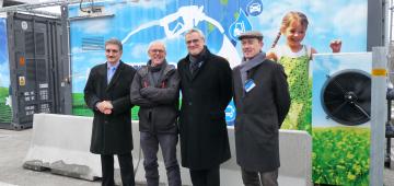 WaterstofNet tankstation bij Colruyt officieel geopend